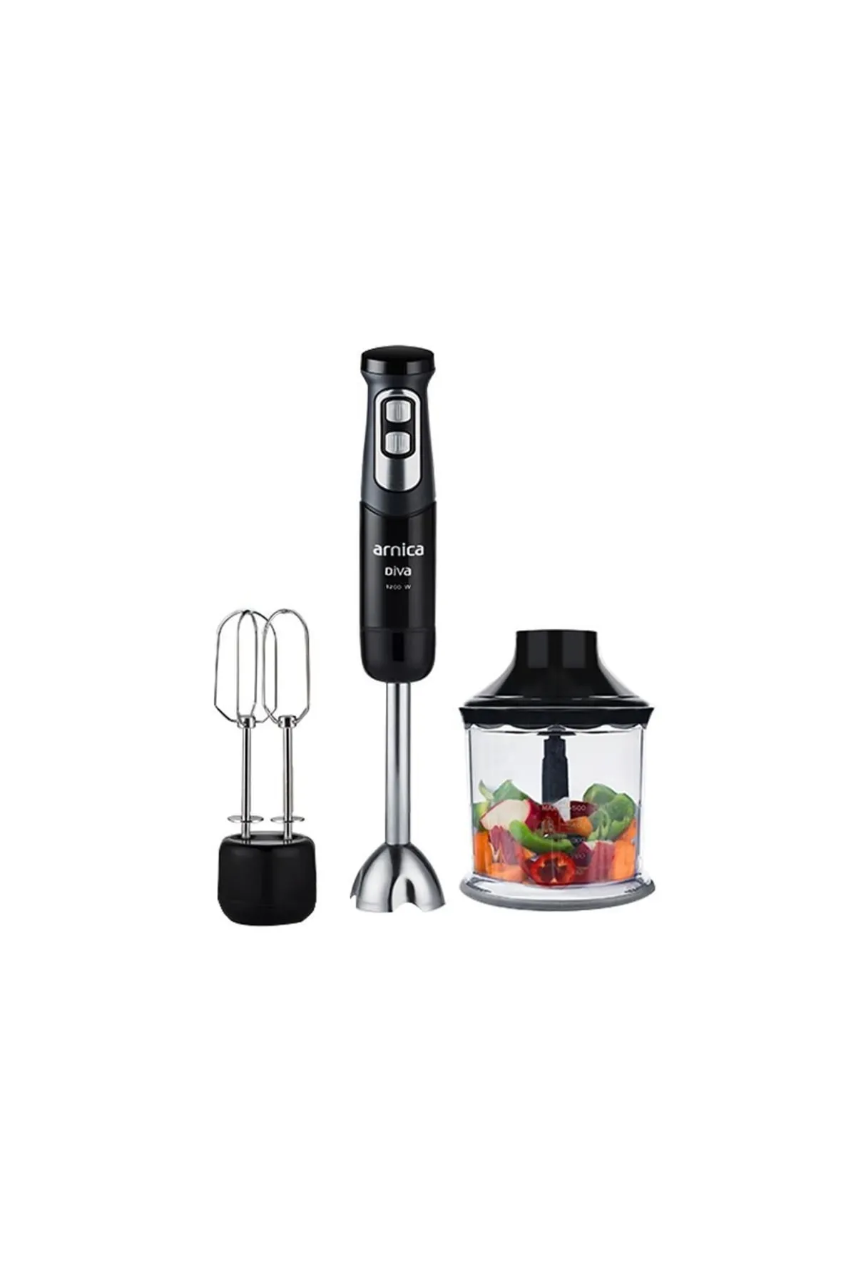 Arnica Diva El Blender Seti Siyah GH21595