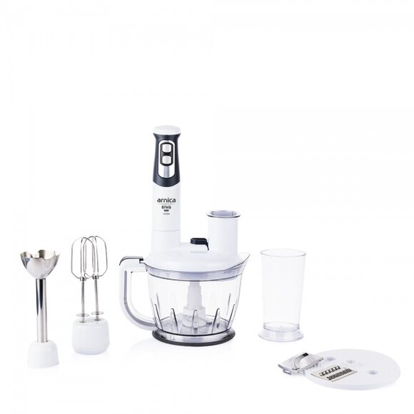 Arnica Diva Pro Beyaz Doğrayıcı Blender Seti GH21800