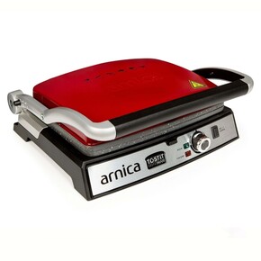 Arnica - Arnica Tostit Maxi Granit Izgaralı Tost Makinesi Kırmızı GH26243