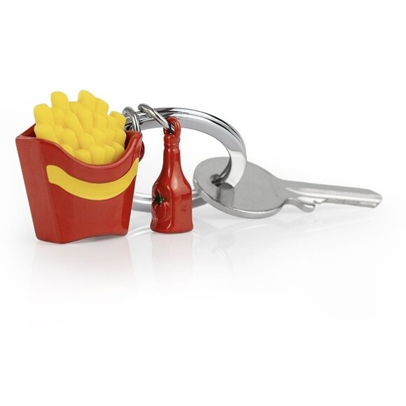 Metalmorphose French Fries ve Ketçup Anahtarlık