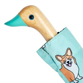 Original Duckhead Duck Kompakt Şemsiye Corgi Mint - Thumbnail